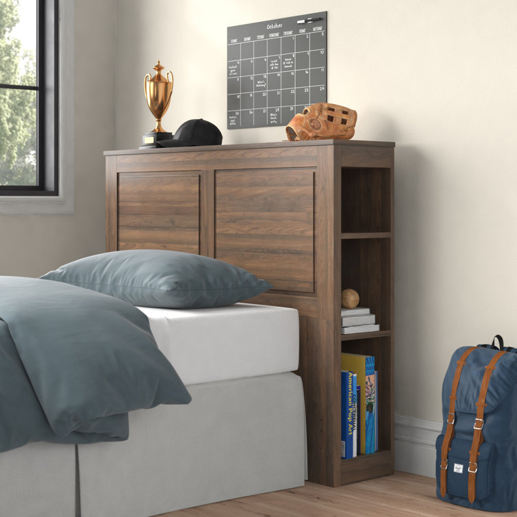 Three Posts™ Teen Aaden Bookcase Headboard Wayfair